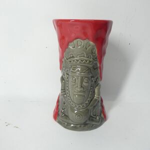 Krakatoa Lava Red Mug Trader Sam’s Enchanted Tiki Bar Disneyland Disney 4th Ed